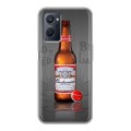 Дизайнерский силиконовый чехол для Realme 9i Budweiser