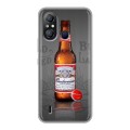 Дизайнерский силиконовый чехол для Itel A49 Budweiser