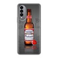 Дизайнерский силиконовый чехол для Wiko T50 Budweiser