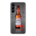 Дизайнерский силиконовый чехол для Samsung Galaxy A55 Budweiser