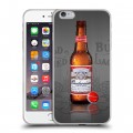 Дизайнерский силиконовый чехол для Iphone 6 Plus/6s Plus Budweiser