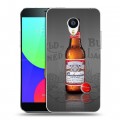 Дизайнерский пластиковый чехол для Meizu MX4 Pro Budweiser