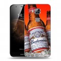 Дизайнерский пластиковый чехол для Huawei G8 Budweiser