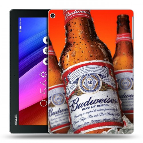 Дизайнерский силиконовый чехол для ASUS ZenPad 10 Budweiser