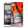 Дизайнерский силиконовый чехол для HTC Desire 626 Budweiser