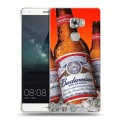 Дизайнерский пластиковый чехол для Huawei Mate S Budweiser