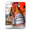 Дизайнерский силиконовый чехол для ZUK Z1 Budweiser