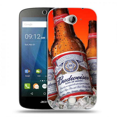 Дизайнерский силиконовый чехол для Acer Liquid Z530 Budweiser