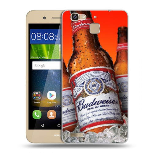 Дизайнерский пластиковый чехол для Huawei GR3 Budweiser