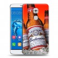 Дизайнерский пластиковый чехол для Huawei Nova Plus Budweiser