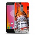 Дизайнерский пластиковый чехол для Lenovo K6 Budweiser