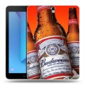 Дизайнерский силиконовый чехол для Samsung Galaxy Tab S3 Budweiser