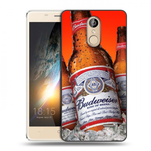 Дизайнерский силиконовый чехол для BQ Bond Budweiser