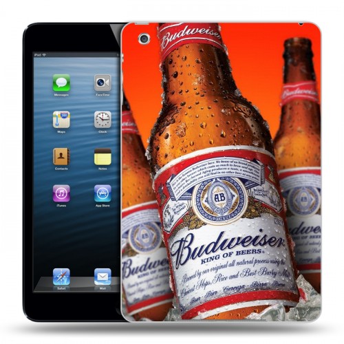 Дизайнерский силиконовый чехол для Ipad Mini Budweiser