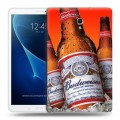 Дизайнерский силиконовый чехол для Samsung Galaxy Tab A 10.5 Budweiser