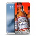 Дизайнерский силиконовый чехол для Meizu 16th Plus Budweiser