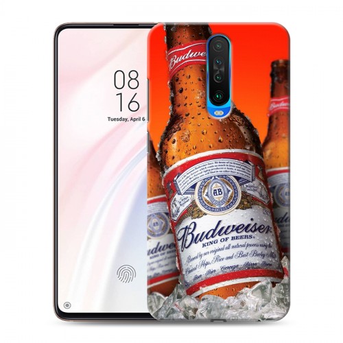 Дизайнерский пластиковый чехол для Xiaomi RedMi K30 Budweiser