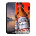 Дизайнерский силиконовый чехол для Nokia 1.3 Budweiser