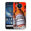 Дизайнерский силиконовый чехол для Nokia 8.3 Budweiser