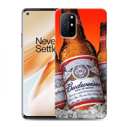 Дизайнерский пластиковый чехол для OnePlus 8T Budweiser