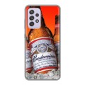 Дизайнерский силиконовый чехол для Samsung Galaxy A52 Budweiser