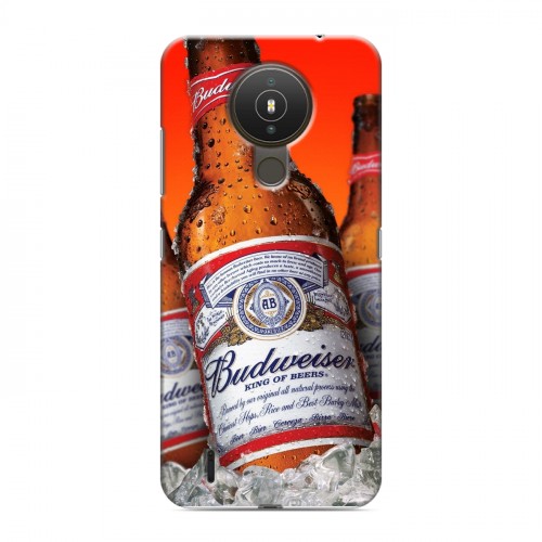 Дизайнерский силиконовый чехол для Nokia 1.4 Budweiser