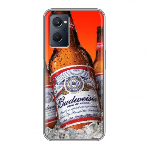 Дизайнерский силиконовый чехол для Realme 9i Budweiser