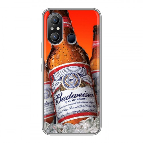 Дизайнерский силиконовый чехол для Itel A49 Budweiser