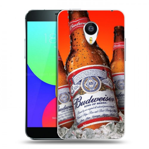 Дизайнерский пластиковый чехол для Meizu MX4 Budweiser