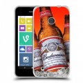 Дизайнерский пластиковый чехол для Nokia Lumia 530 Budweiser