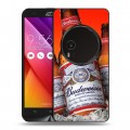 Дизайнерский силиконовый чехол для Asus Zenfone Zoom Budweiser