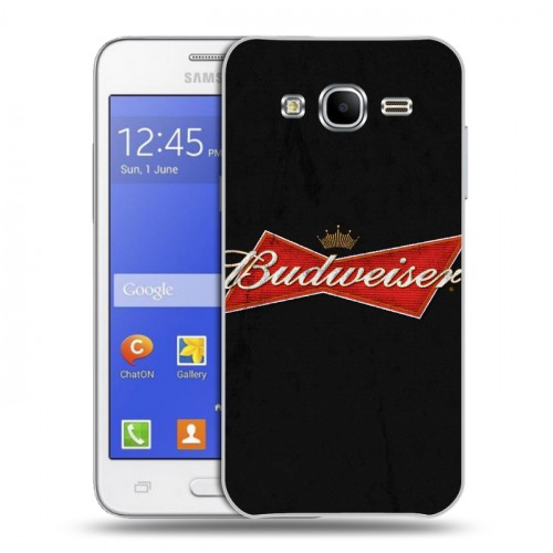 Дизайнерский силиконовый чехол для Samsung Galaxy J7 Budweiser