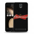 Дизайнерский пластиковый чехол для ASUS Zenfone Go Budweiser