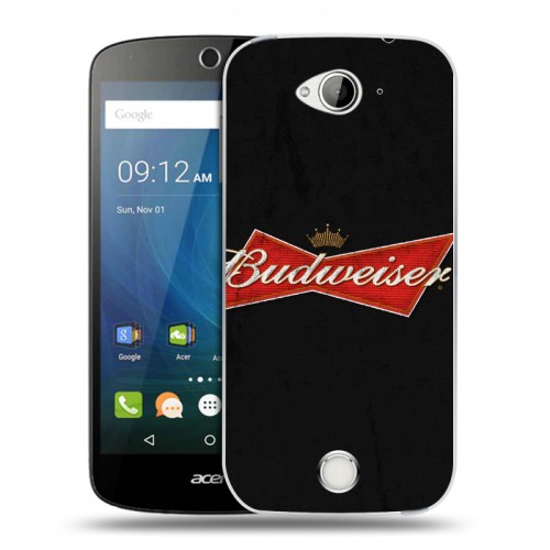 Дизайнерский силиконовый чехол для Acer Liquid Z530 Budweiser