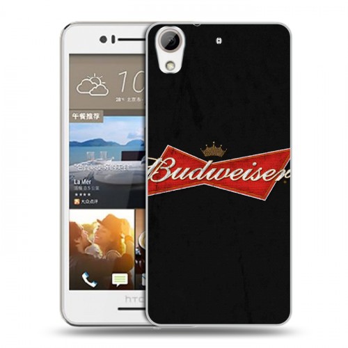 Дизайнерский пластиковый чехол для HTC Desire 728 Budweiser