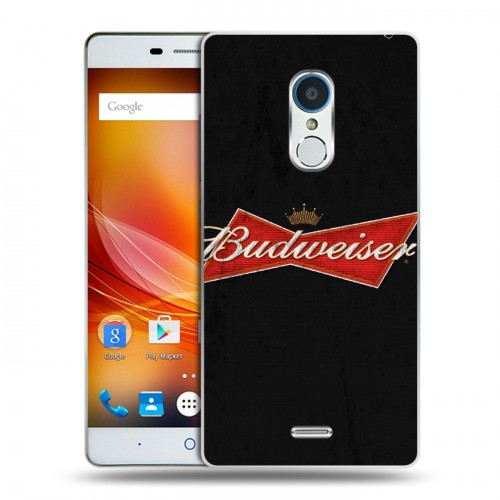 Дизайнерский пластиковый чехол для ZTE Blade X9 Budweiser