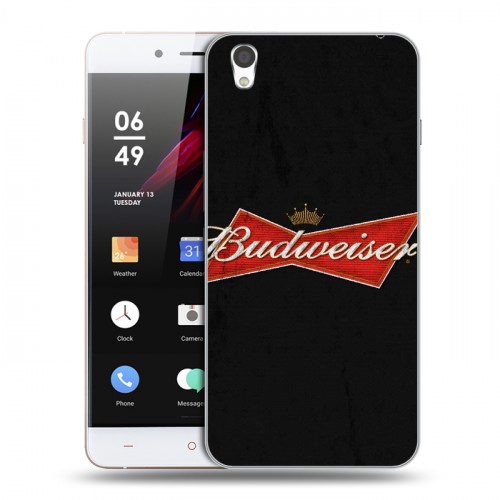 Дизайнерский пластиковый чехол для OnePlus X Budweiser