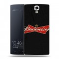 Дизайнерский силиконовый чехол для Homtom HT7 Budweiser