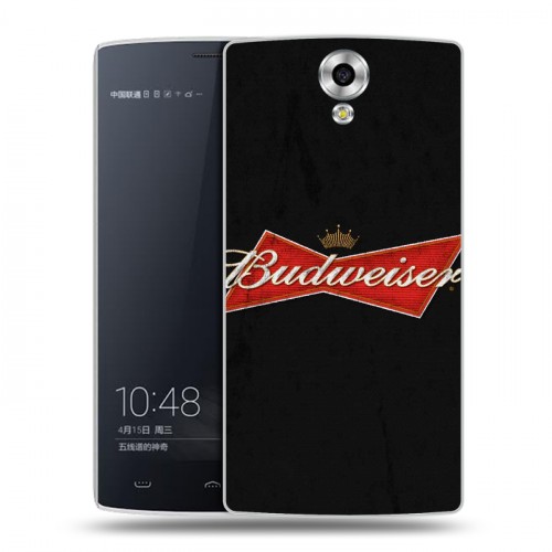 Дизайнерский силиконовый чехол для Homtom HT7 Budweiser