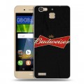 Дизайнерский пластиковый чехол для Huawei GR3 Budweiser