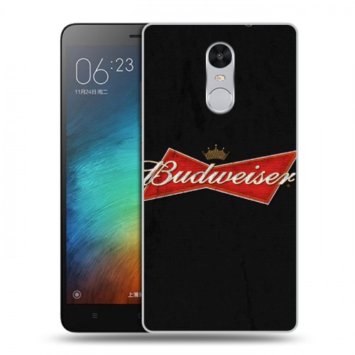 Дизайнерский силиконовый чехол для Xiaomi RedMi Pro Budweiser