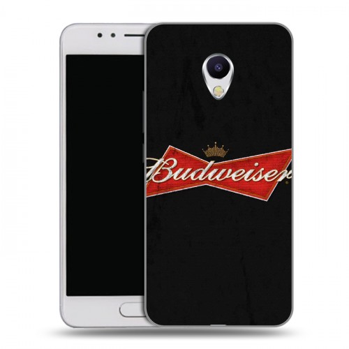 Дизайнерский силиконовый чехол для Meizu M5s Budweiser