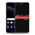 Дизайнерский пластиковый чехол для Huawei P10 Budweiser