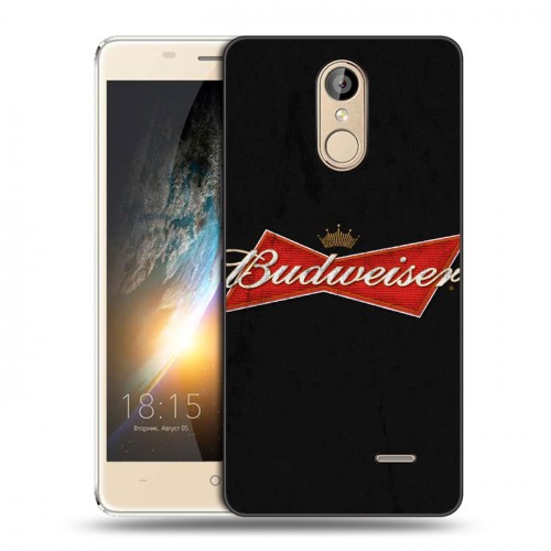 Дизайнерский силиконовый чехол для BQ Bond Budweiser