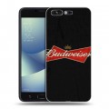 Дизайнерский пластиковый чехол для ASUS ZenFone 4 Pro Budweiser