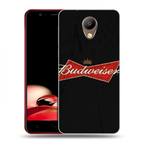 Дизайнерский пластиковый чехол для Elephone P8 Budweiser