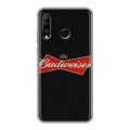 Дизайнерский силиконовый чехол для Huawei P30 Lite Budweiser