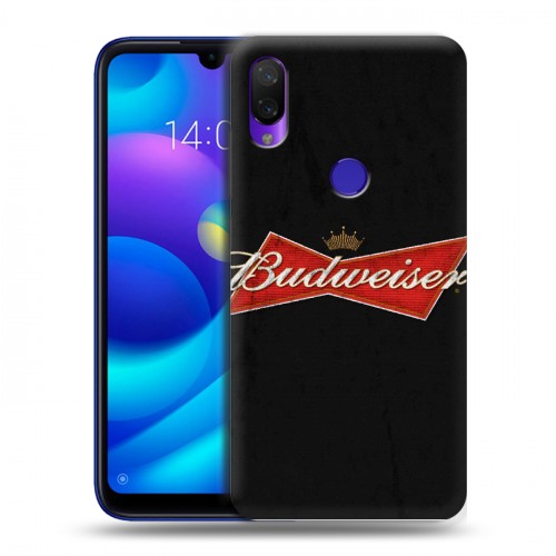 Дизайнерский пластиковый чехол для Xiaomi Mi Play Budweiser