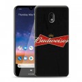 Дизайнерский силиконовый чехол для Nokia 2.2 Budweiser