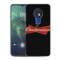 Дизайнерский силиконовый чехол для Nokia 6.2 Budweiser